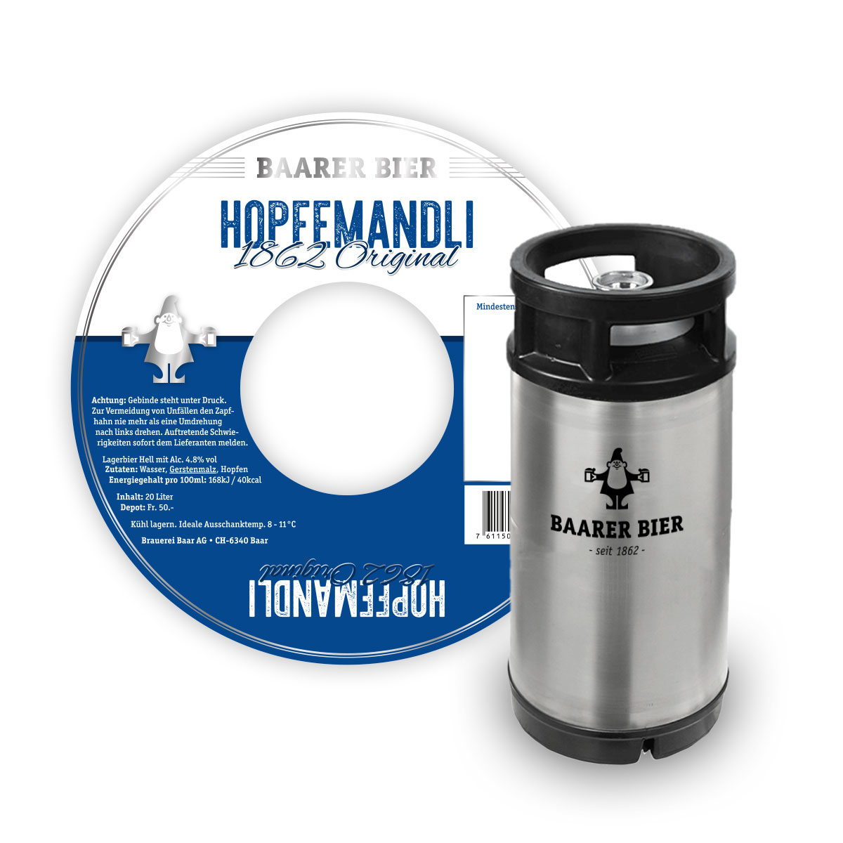 Hopfemandli 1862 Original Tank