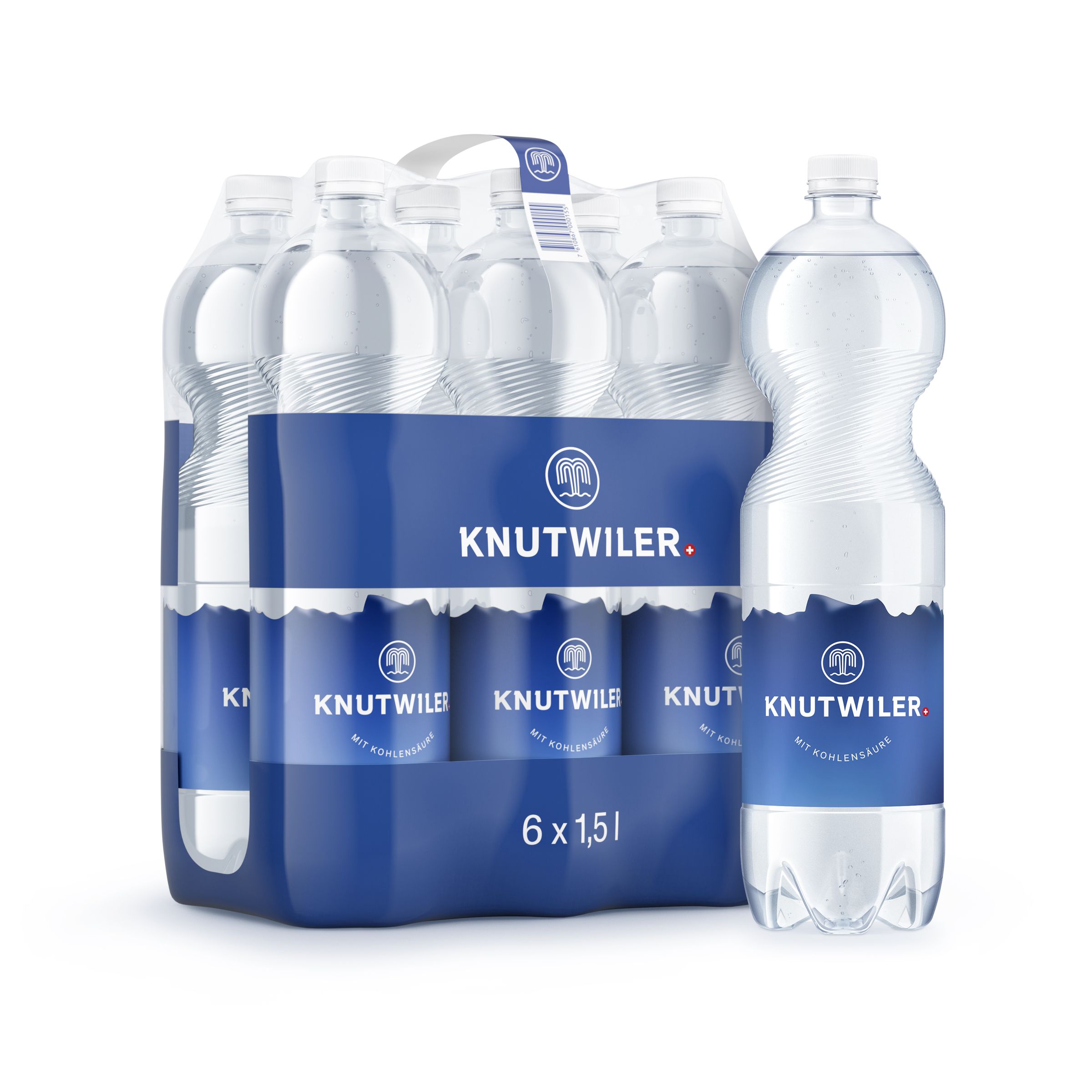 Knutwiler blau (mit CO2) 1.5l PET Schr.