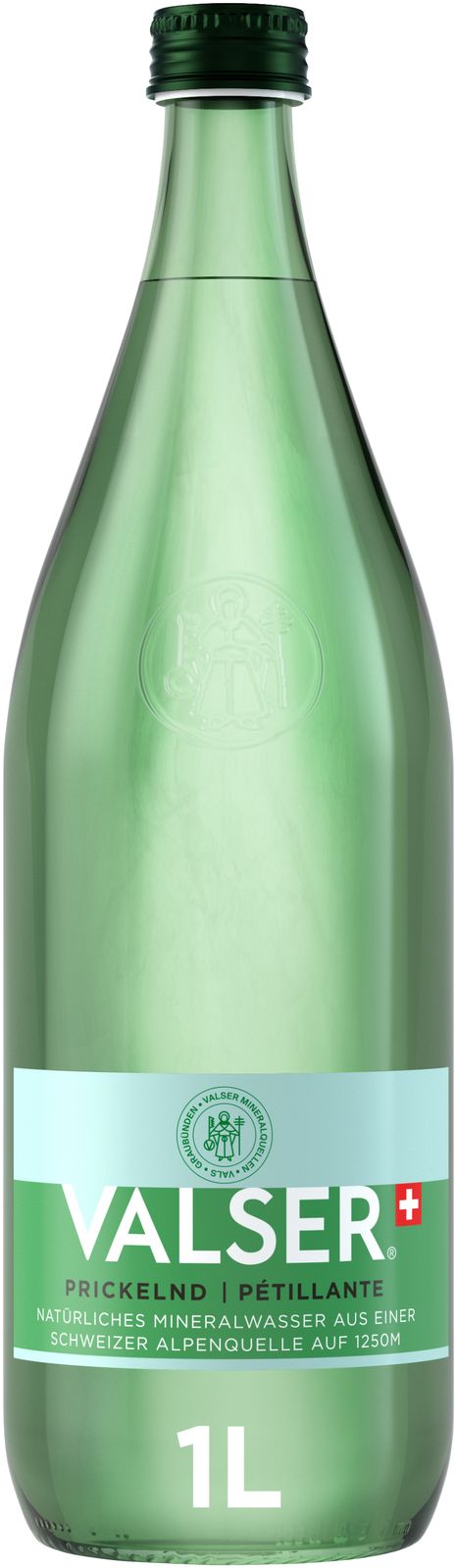 Valser grün (mit CO2) 1.0l MW