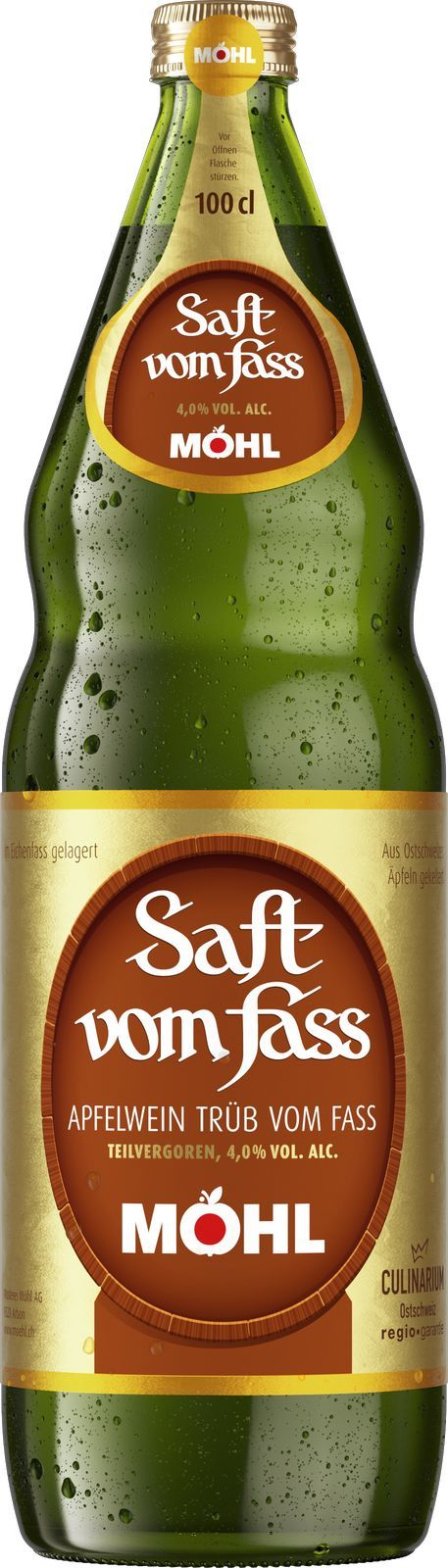 Möhl Saft v. F. trüb  1.0l MW  