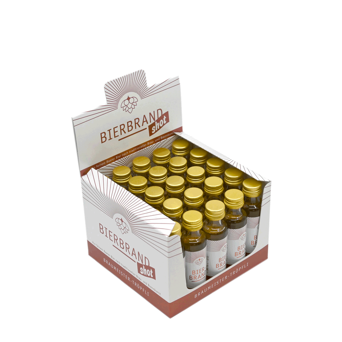 Baarer Bierbrand Braumeister-Tröpfli 38% 2cl