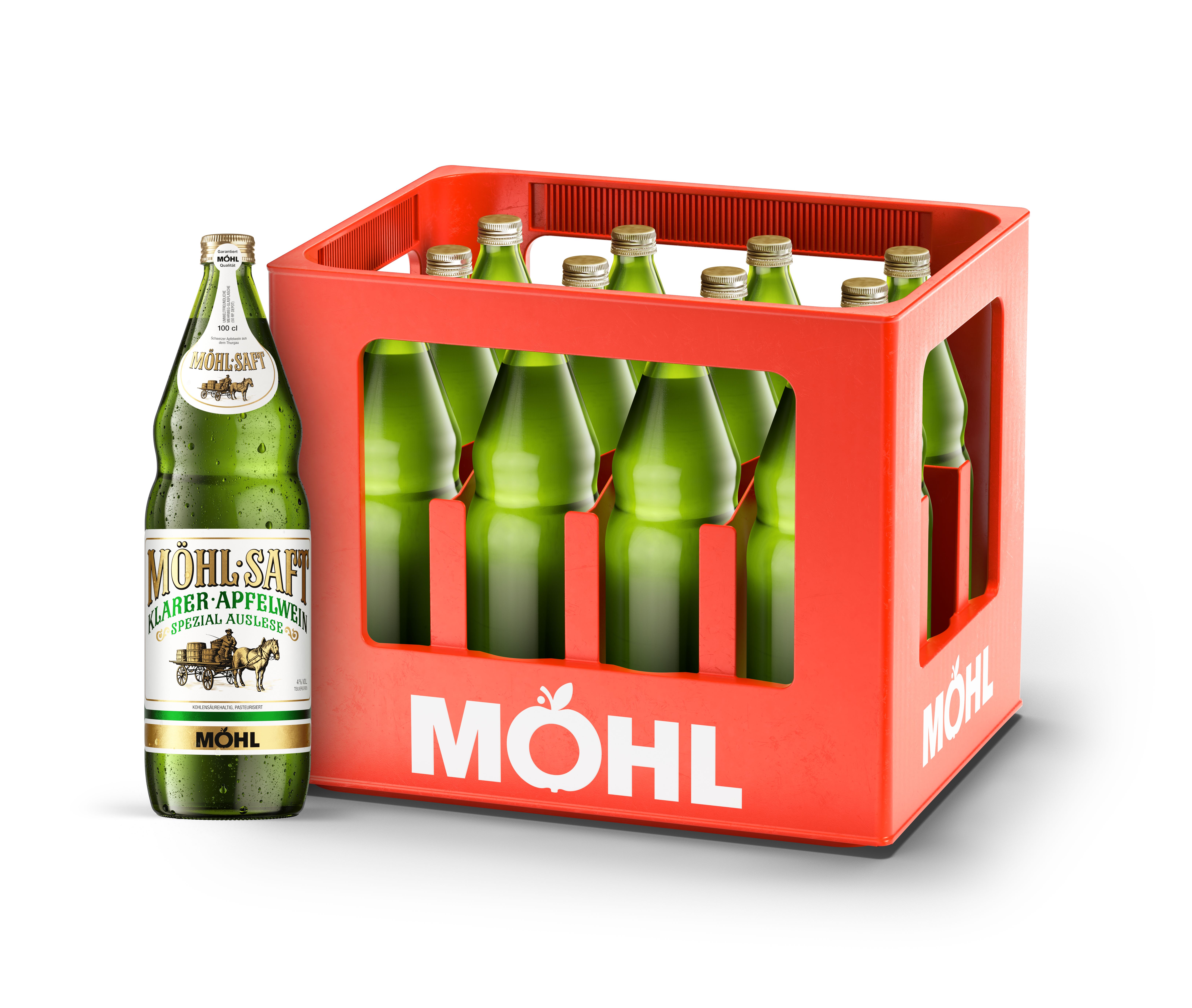 Möhl Saft klar  1.0l MW 