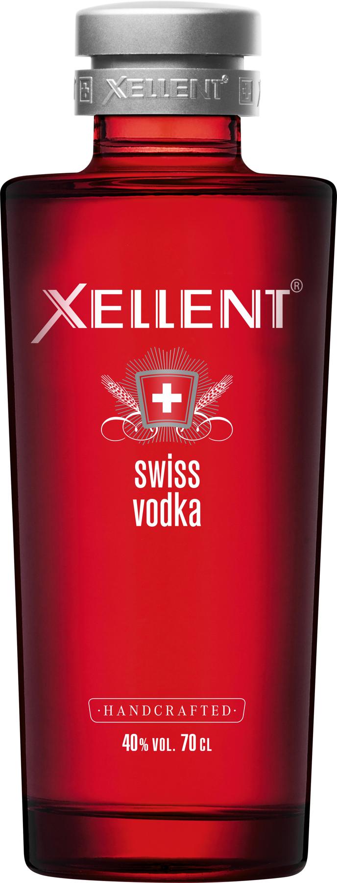 Xellent Swiss Vodka 40% 70cl