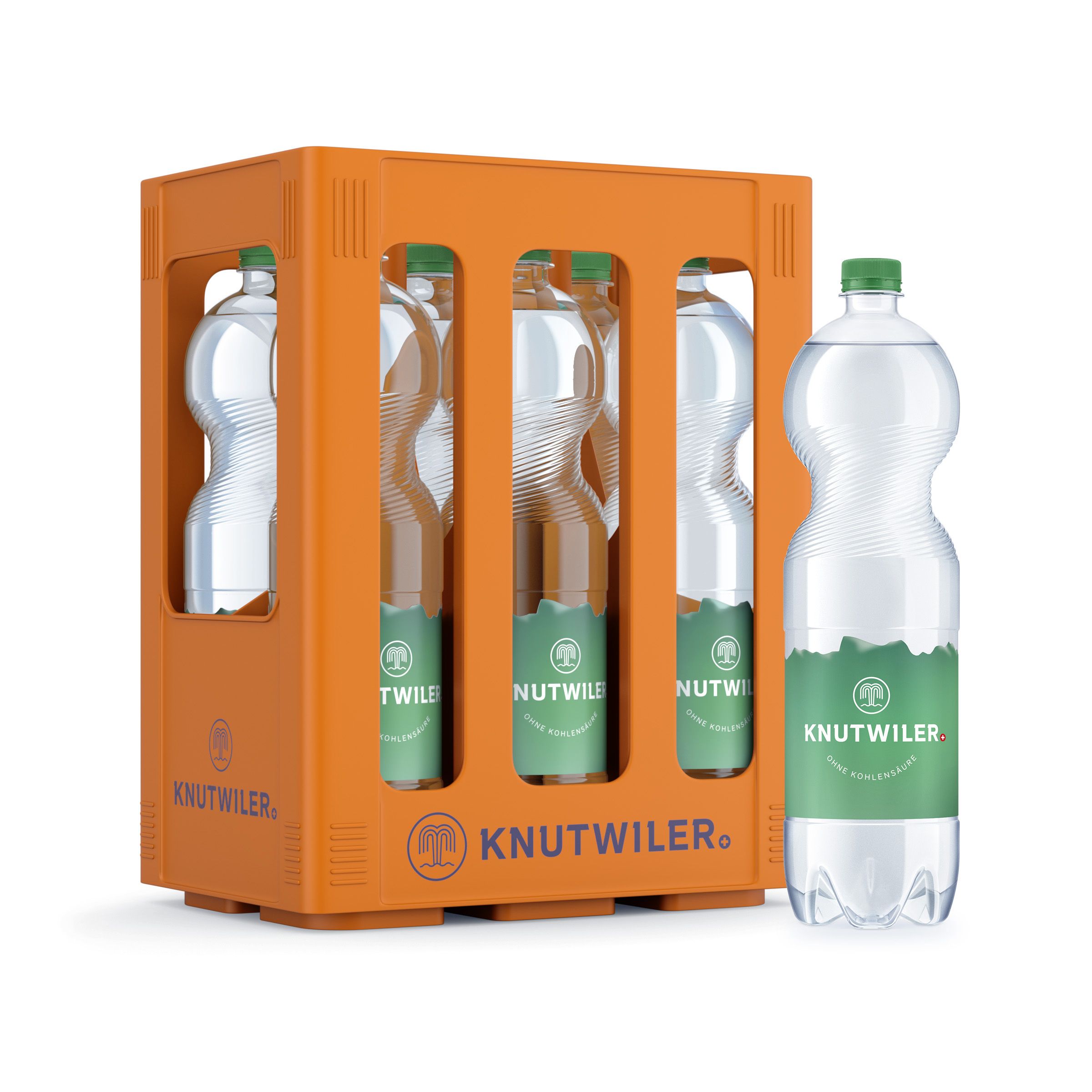 Knutwiler grün (ohne CO2) 1.5l PET Har. 