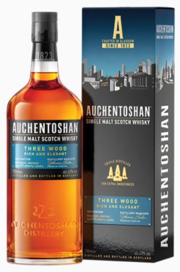 Auchentoshan Three Wood Single Malt 43% 70cl