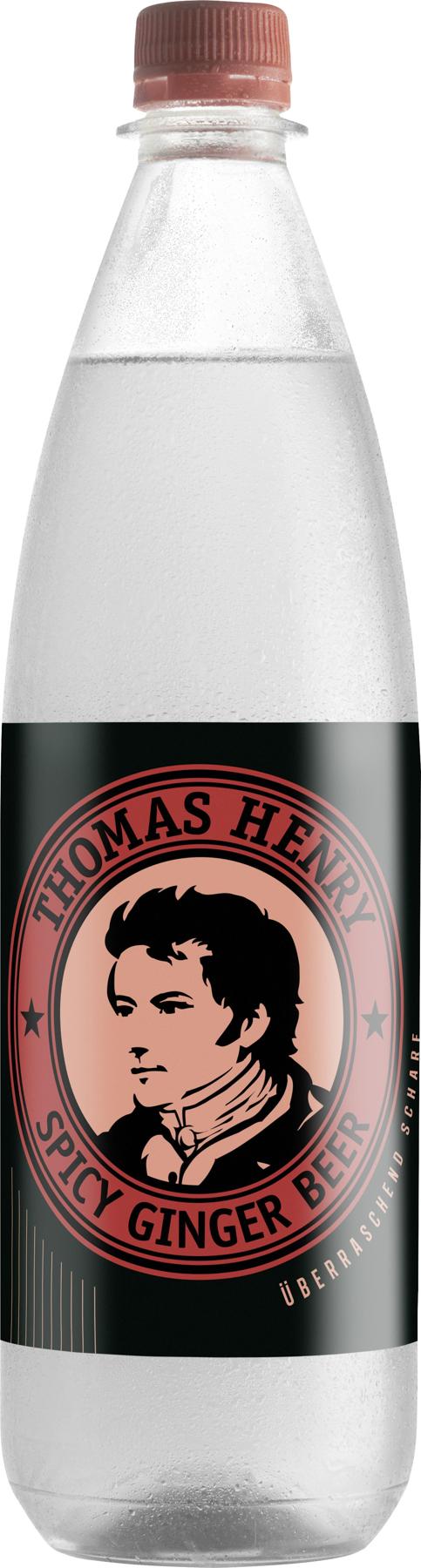 Thomas Henry Spicy Ginger Beer 1l PET Har.