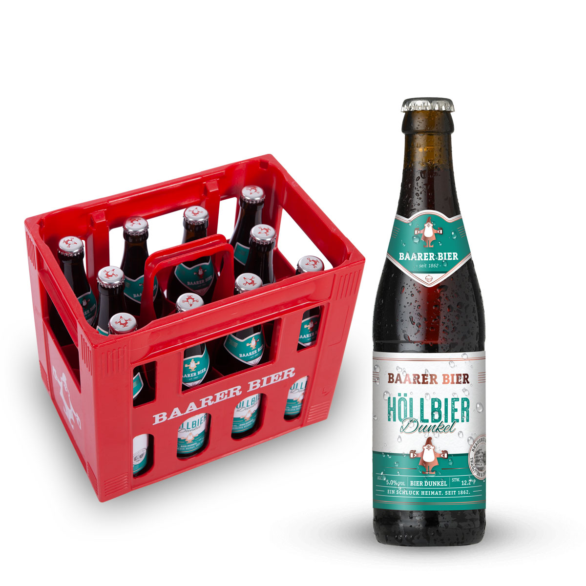 Höllbier Dunkel 33cl 10er MW