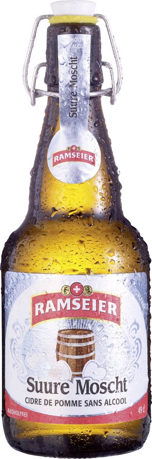 Ramseier Suure Moscht klar alkoholfrei Bügel 0.49l MW