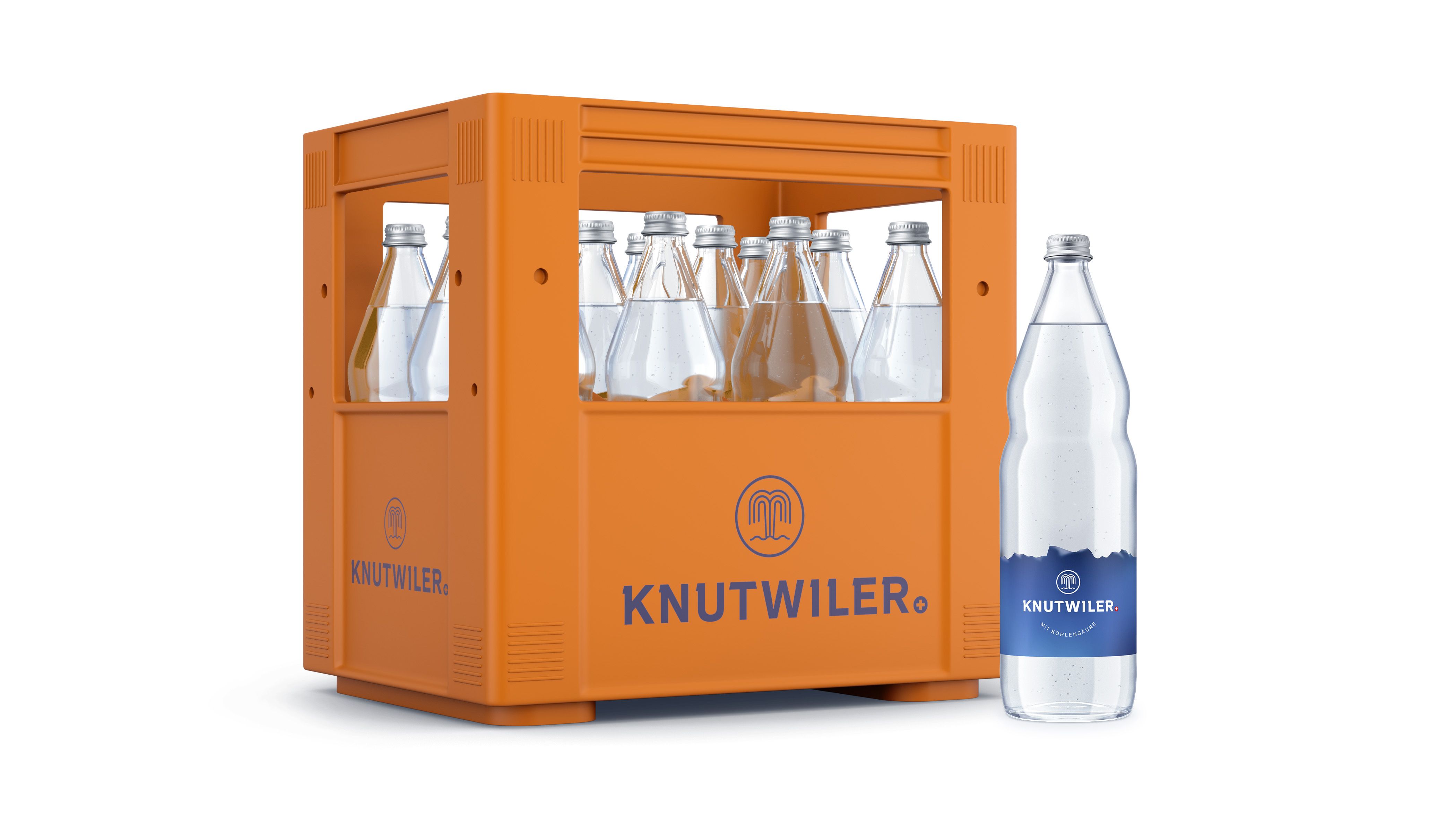 Knutwiler blau (mit CO2) 1.0l MW